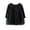 Black-11, variant on Mitankcoo Girls Long Sleeve Tulle Dress Round Neck Knit Top Tutu Mesh Skirt for Casual Daily Outfit Dresses 0-3Y