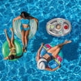 thumbnail image 2 of Summer Party Bucket Cup Holder Inflatable Pool Float Beer Drinking Cooler Table Bar Tray Beach Swimming Ring Accessories Style A, 2 of 6