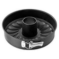 thumbnail image 4 of Zenker 10-Inch Non-Stick Carbon Steel Springform Pan with 2 Bases – Standard Flat & Bundt Insert, 4 of 7
