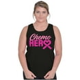 thumbnail image 4 of Breast Cancer Awareness Chemo Hero Tank Top Tee Shirt Women Brisco Brands M, 4 of 6