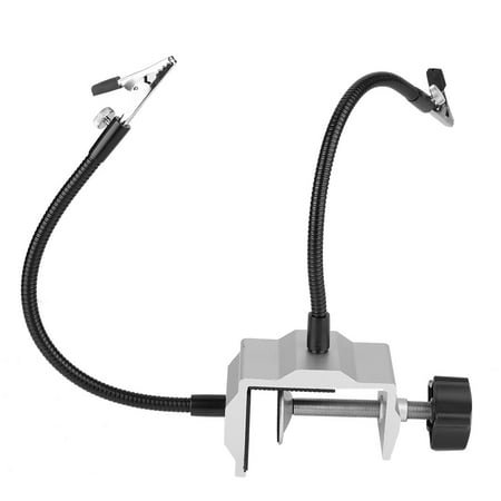 

Universal Metal Arm Electric Iron Holder Solder Station Clamp for Diy Soldering PCB