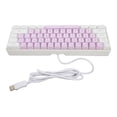 thumbnail image 1 of Portable 60% Gaming Keyboard,Ergonomic RGB 61 Keys Keyboard With  Coated ABS Keycaps, For Win 11,10, 8, 7, Vista, Xp, For Os X Laptop, 1 of 8