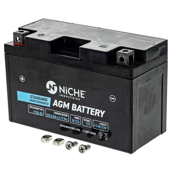 Niche AGM Battery YT7B for Suzuki DRZ400 Can-Am DS450 Yamaha TTR250 Ducati 519-CAB2272T