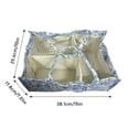 thumbnail image 3 of Klon Quilted Fabric Storage Floral Baby Caddy Quilted For Nursery Bedroom Storage, 3 of 6