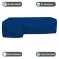 thumbnail image 7 of Covers & all Patio Sectional Sofa Cover 18 Oz - 100% Waterproof & Weather Resistant PVC Coated 108" x 140" x 30" x 30" L Shape Sofa Cover for Indoor/Outdoor (Left Side, Blue), 7 of 7