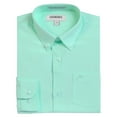 thumbnail image 3 of Gioberti Boy's Oxford Long Sleeve Dress Shirt, 3 of 4