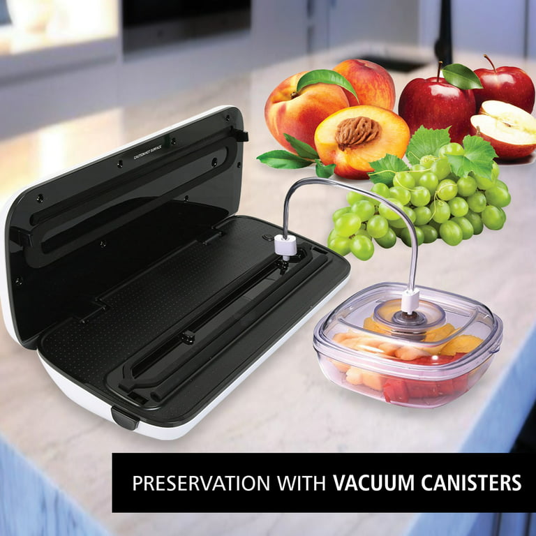 NutriChef PKVS18BK Automatic Food Vacuum Sealer 