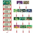 thumbnail image 3 of Christmas Money Wallet Red Envelope Envelope Greeting Card Folding for J0U4 Birthday Cash, 3 of 8