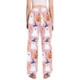 thumbnail image 3 of FORMRS Women's Pajama Pants with Pockets Soft Comfy Loungewear Sleep Bottom, Sizes S-2XL, Cartoon Halloween Ghosts, 3 of 8