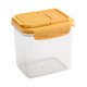 thumbnail image 1 of Recipiente Para Almacenar Alimentos Para Organizar La Despensa Con Tapas. Recipientes De Plástico Para Almacenar Harina Y Otros Alimentos., 1 of 3