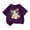 Purple, variant on Girls Short Sleeve Breathable Summer T Shirt Cute Cat Print Kids Casual Tee Soft Fashion
