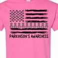thumbnail image 4 of Inktastic Parkinson's Awareness Gray Ribbons and Flag T-Shirt, 4 of 5