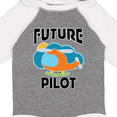 thumbnail image 4 of Inktastic Future Pilot Helicopter Boys or Girls Long Sleeve Baby Bodysuit, 4 of 5