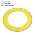 thumbnail image 4 of Uxcell Flying Rings, 4Pcs PP Plastic Flying Discs for Sports Outdoor Playing Game Beach Pool Activities, Yellow, 4 of 5