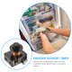 thumbnail image 3 of CRILSTYLEO Repuesto De Starter Para Refrigerador Resistente Para Neveras Y Enfriadores Negro, 3 of 6