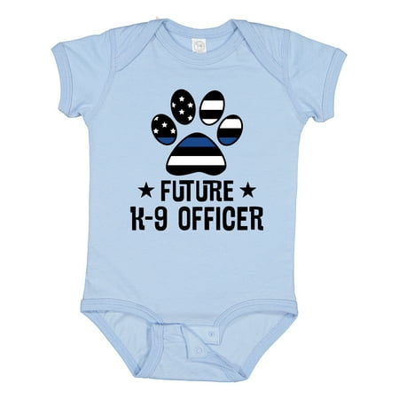 

Inktastic Future K9 Police Officer Law Enforcement Gift Baby Boy or Baby Girl Bodysuit