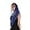 Blue, variant on Mass Veil Triangle Mantilla Triangle Lace Infinity Veils Cathedral Head Covering Latin Church Veil Chapel Scarf