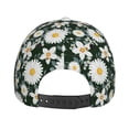 thumbnail image 6 of Fotbe White Daisies And Bee Baseball Cap, White Daisies And Bee Print Dad Hat,Outdoor Hat,Adjustable Sports Cap, Perfect For Activities, 6 of 9