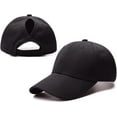 thumbnail image 4 of LAICAIW Ponytail Baseball Cap Messy High Bun Adjustable Mesh Trucker Sun Hat for Women, 4 of 6