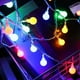 thumbnail image 3 of Guirnalda de luces LED con bola de alimentación por USB/batería de 10M, guirnalda de luces para exteriores, luces de hadas para jardín y boda, decoración navideña, 3 of 5