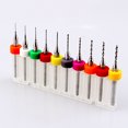 thumbnail image 4 of Dioche 10Pcs/Set Micro Mini Forets Twist Ensemble PCB Impression Circuit Imprimé Carbure de Tungstène Gravure, PCB Foret, Mini Forets Twist, 4 of 8