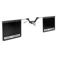thumbnail image 1 of ROCK TAMERS 2.5" Hub Mudflap System - Matte Black/Stainless, 1 of 1