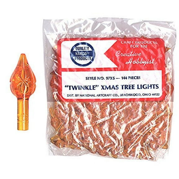 National Artcraft  Ceramic Christmas Tree Lights, Lites and Ornaments - Small Twinkle