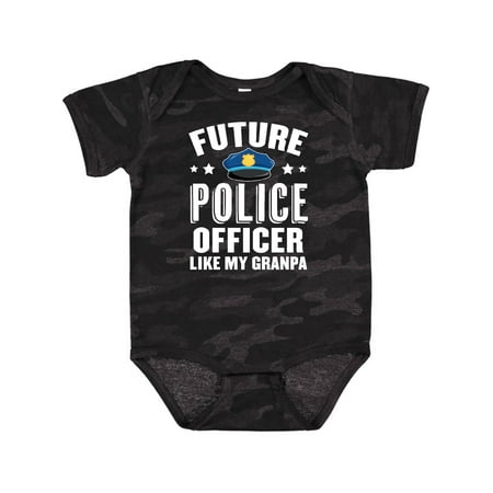 

Inktastic Future Police Officer Like My Granpa Gift Baby Boy or Baby Girl Bodysuit