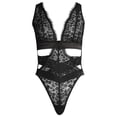 thumbnail image 2 of Secret Treasures Women's Lace Body Suit, 2 of 5