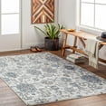 thumbnail image 3 of Mark&Day Area Rugs, 9x13 Riceville Traditional Ivory Area Rug, Ivory Blue Carpet for Living Room, Bedroom or Kitchen (9'6" x 13'), 3 of 7