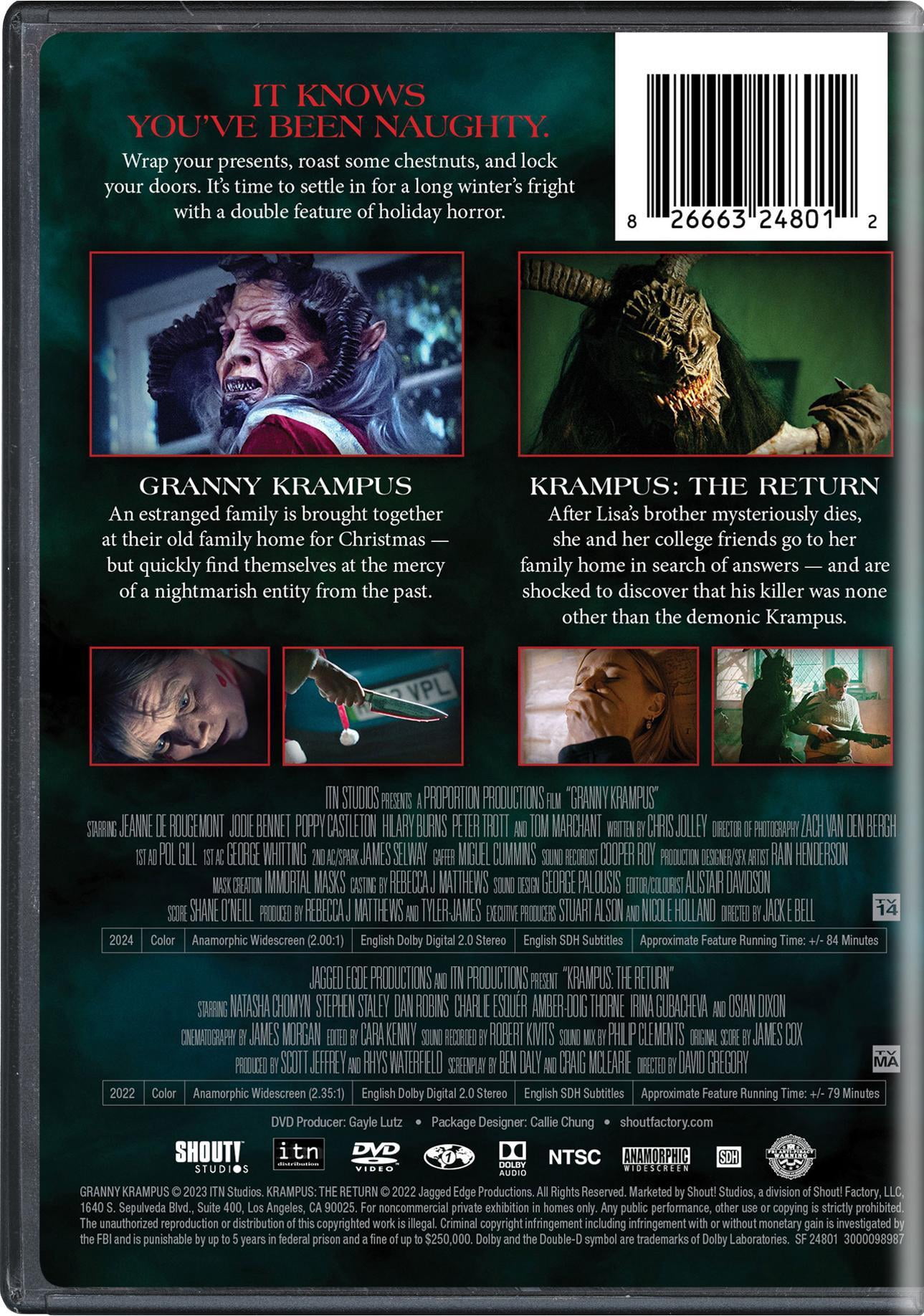 Very Krampus Christmas (Granny Krampus / Return of Krampus) (DVD), Horror, Shout! Factory