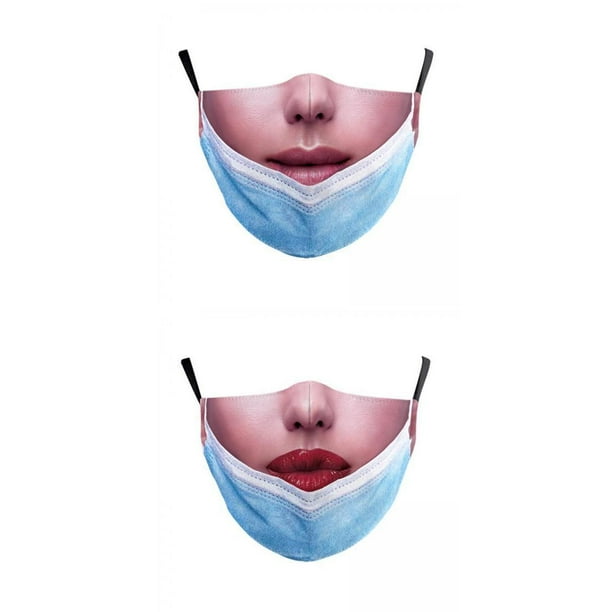artículos de broma,mascarillas de tela negra reutilizables desechables para niños,artículos de broma lavables mascarilla transpirable,mascarilla facial divertida de algodón para