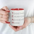 thumbnail image 3 of CafePress - TEAM Together Everyone Achieves Mug - 11 oz Ceramic Mug - Novelty Coffee Tea Cup, 3 of 3