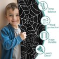 thumbnail image 3 of Blackout Kids Curtains,Halloween Spider Webs Childrens Insulated Curtains Set Of 2,Bedroom Essentials,Toddler Room Decor 42x54in(106x137cm), 3 of 5