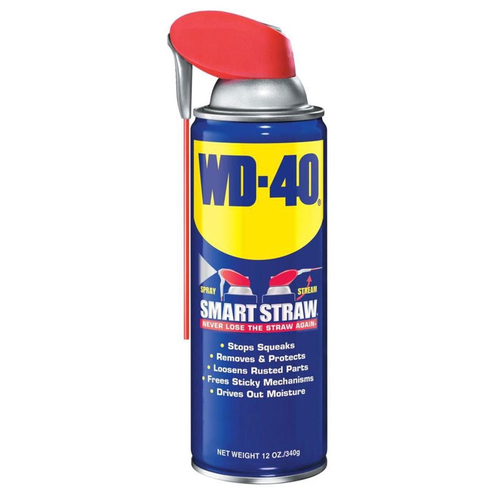 WD-40 Multi Use Lubricant Non Aerosol Spray with Smart Straw, 12 Ounce (12 Pack)