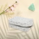 thumbnail image 3 of Bolsas de maquillaje reutilizables en forma de corazón octagonal gris de 1 pieza para viajar, 3 of 5