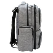 K-Cliffs Unisex Diaper Bag Backpack ,Travel Baby Bag Multi-Function Maternity use with Cell Phone Pocket Changing Pad & Stroller adjustable Straps, Gray