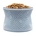 thumbnail image 1 of Pet Junkie Santa Fe Soporte Elevado Para Cuenco Para Mascotas Con Cuenco Interior Extraíble De Acero Inoxidable De 16 Oz Para Razas De Perros Pequeños O Gatos, Estación De Agua O Comida Para Perros El, 1 of 5