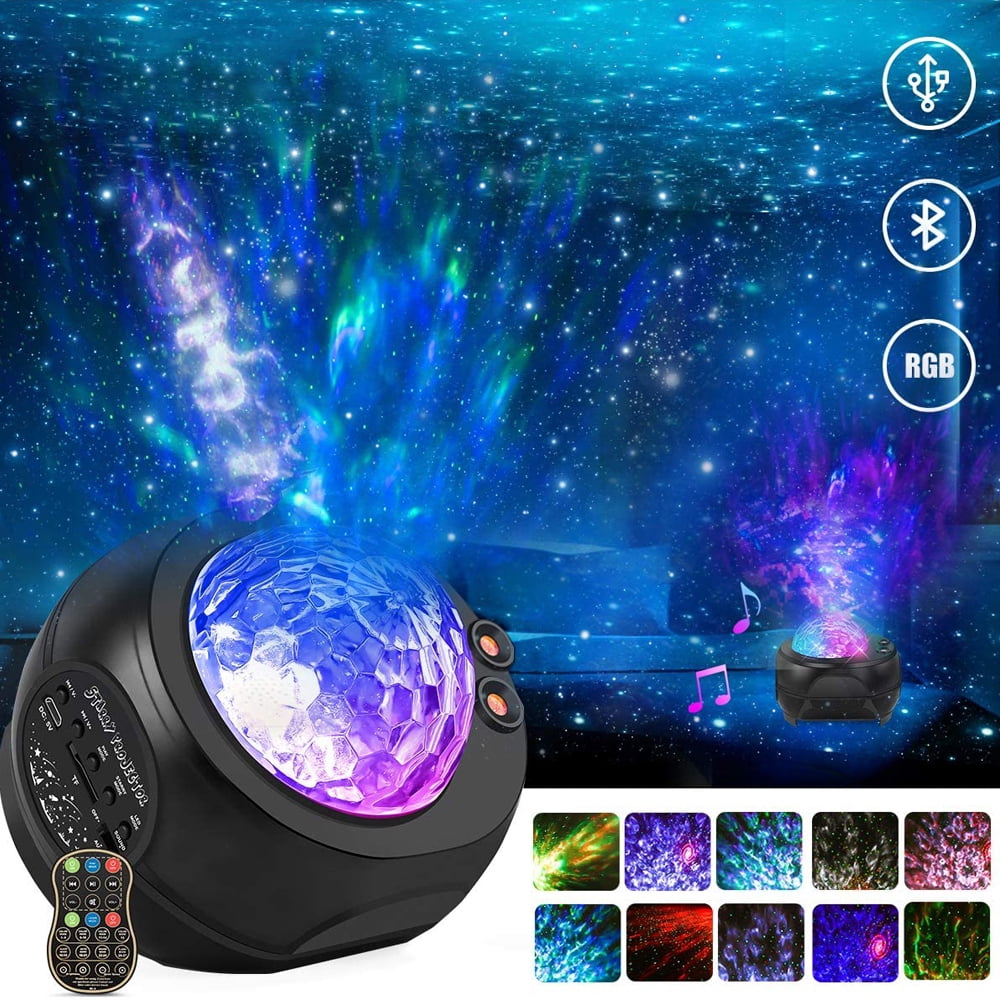LOENDE Indoor and Outdoor Bluetooth Starry Sky Light Galaxy Projector