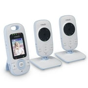 Vtech BV73122BL 2-inch color Full Motion Video Baby Monitor with Two way -Talk Back intercom, Temperature Sensor, Sound Indicator & High Resolution