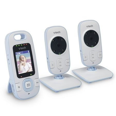 Vtech BV73122BL 2-inch color Full Motion Video Baby Monitor with Two way -Talk Back intercom, Temperature Sensor, Sound Indicator & High Resolution