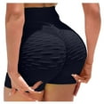 thumbnail image 1 of Goth Accessories Shorts Yoga Pants Leggings For Women High Waisted Butt Lifting Leggings Short, 1 of 5