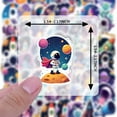 thumbnail image 6 of 35pcs-50pcs Cute Astronaut Stickers Cosmic Space Stickers Alien Rocket Stickers for Laptops Suitcases Phone, 6 of 9