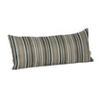 thumbnail image 2 of Sunbrella Rectangle 22 x 9 in. Throw Pillow - Cilantro Stripe, 2 of 2