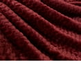 thumbnail image 5 of PAVILIA Premium Chevron Sherpa Blanket Twin Size | Soft Reversible Wine Maroon Burgundy Fleece Blanket Throw | Plush, Fuzzy Throw for Bed, TV Blanket| Lightweight Microfiber, 60x80 Inches, 5 of 7