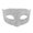 Silver, variant on Mskk Glitter Masquerade Mask for Women, Classic Curved Half‑Face Mask Halloween Mardi Gras Carnival Costume Ball Cosplay Accessory for Night Event, Purple
