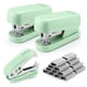 thumbnail image 1 of Juego de grapadoras WORKPRO Mini, paquete de 2, color verde con removedor y grapas, 1 of 8