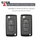 thumbnail image 4 of Funda protectora para llave de coche con tapa de TPU para Citroën C2 C3 C4 C5 C6 Xsara Berlingo para Peugeot 207 307 308 407 607 807, 4 of 5