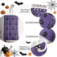 thumbnail image 6 of Shower Curtains for Bathroom-36"x72",Happy Halloween Scary Pumpkin Skeleton Waterproof Bath Curtain Grommet Shower Curtain Set with Hooks, 6 of 9