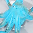 thumbnail image 3 of Fish Tank Simulation Octopus Aquarium Landscaping Marine Octopus Sea Life Decoration Accessories Blue, 3 of 5